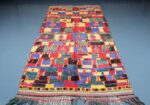 Colorful Moroccan Azilal Rug 8.59 ft x 4.42 ft - Image 2