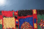 Colorful Moroccan Azilal Rug 8.59 ft x 4.42 ft - Image 5
