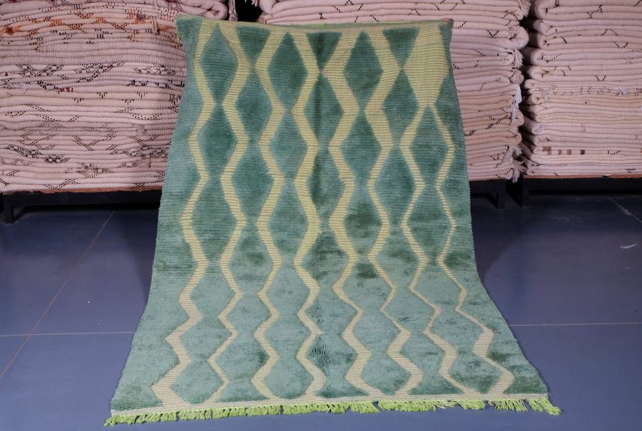 il_fullxfull.2845625935_srxc-scaled-scaled-2.jpg Beni ourain rug 7.70 ft x 4.85 ft - Image 1
