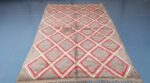 Gray Beni Ourain rug 8.07 ft x 4.69 ft