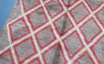 Gray Beni Ourain rug 8.07 ft x 4.69 ft - Image 7