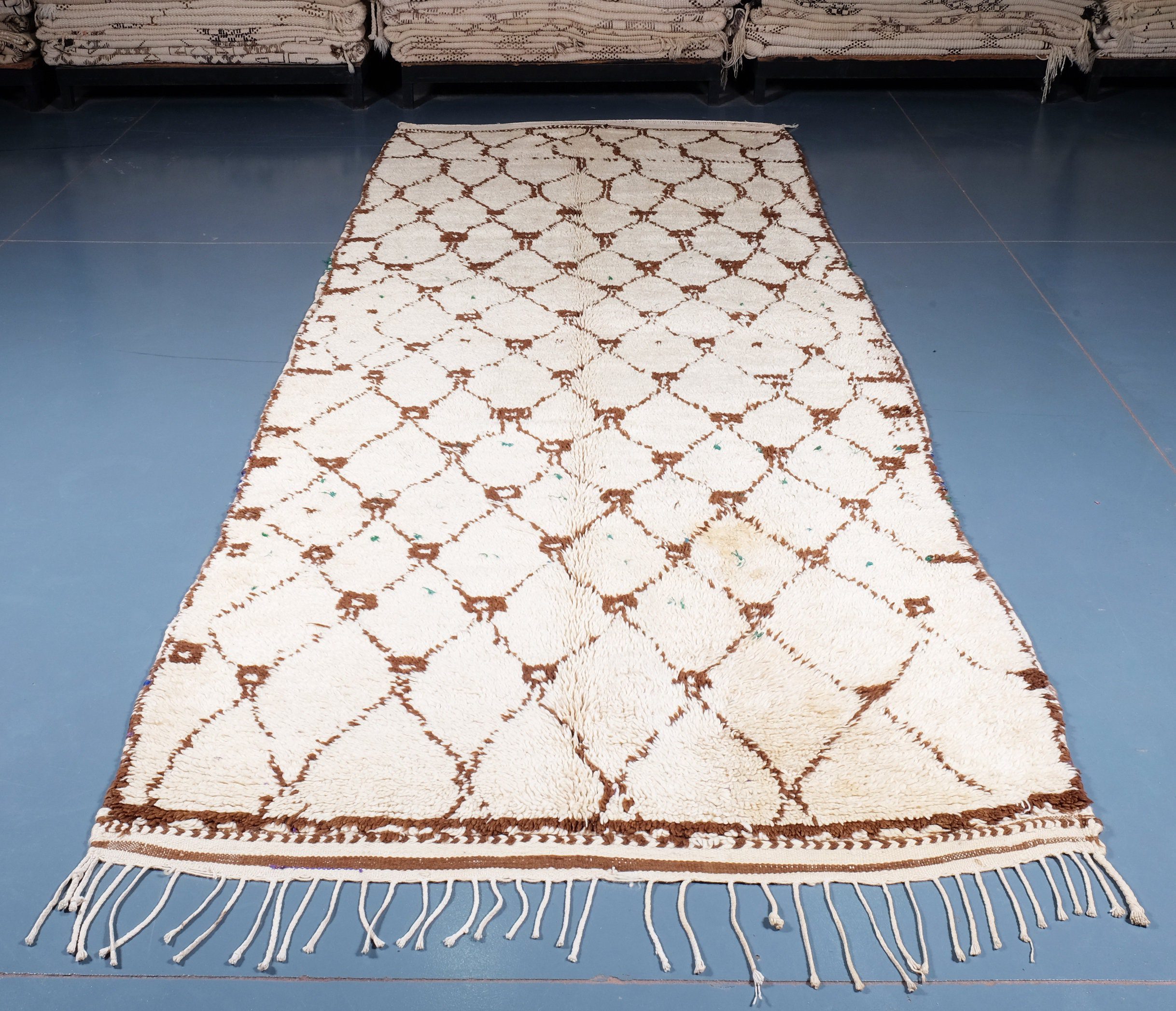 il_fullxfull.2856732704_g2j7-1.jpg Moroccan Azilal Rug 8.33 ft x 4.98 ft - Image 1