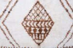 Moroccan Azilal Rug 10.49 ft x 4.39 ft Wool Rug - Image 4