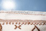 Moroccan Azilal Rug 10.49 ft x 4.39 ft Wool Rug - Image 8