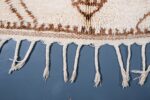 Moroccan Azilal Rug 10.49 ft x 4.39 ft Wool Rug - Image 3