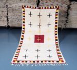 Moroccan Azilal Rug 8.30 ft x 4.42 ft Wool Rug - Image 3