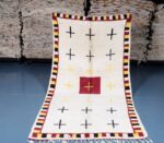 Moroccan Azilal Rug 8.30 ft x 4.42 ft Wool Rug - Image 2