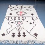 Handmade azilal Moroccan Rug