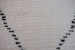 Small Beni Ourain Moroccan rug 3x 2 ft - Image 6