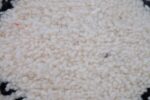 Small Beni Ourain Moroccan rug 3x 2 ft - Image 3