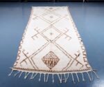 Moroccan Azilal Rug 10.49 ft x 4.39 ft Wool Rug