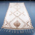 Moroccan Azilal Rug 10.49 ft x 4.39 ft Wool Rug
