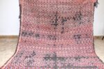 Colorful Moroccan Vintage handwoven rug 11.22 ft x 5.44 ft - Image 4