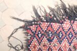 Colorful Moroccan Vintage handwoven rug 11.22 ft x 5.44 ft - Image 8