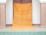 Orange Moroccan Rugs 11.8 ft x 4.98 ft Vintage rug - Image 10