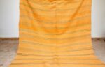 Orange Moroccan Rugs 11.8 ft x 4.98 ft Vintage rug - Image 2
