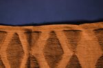 Orange Custom Moroccan rug, Genuine Wool rug - Image 5