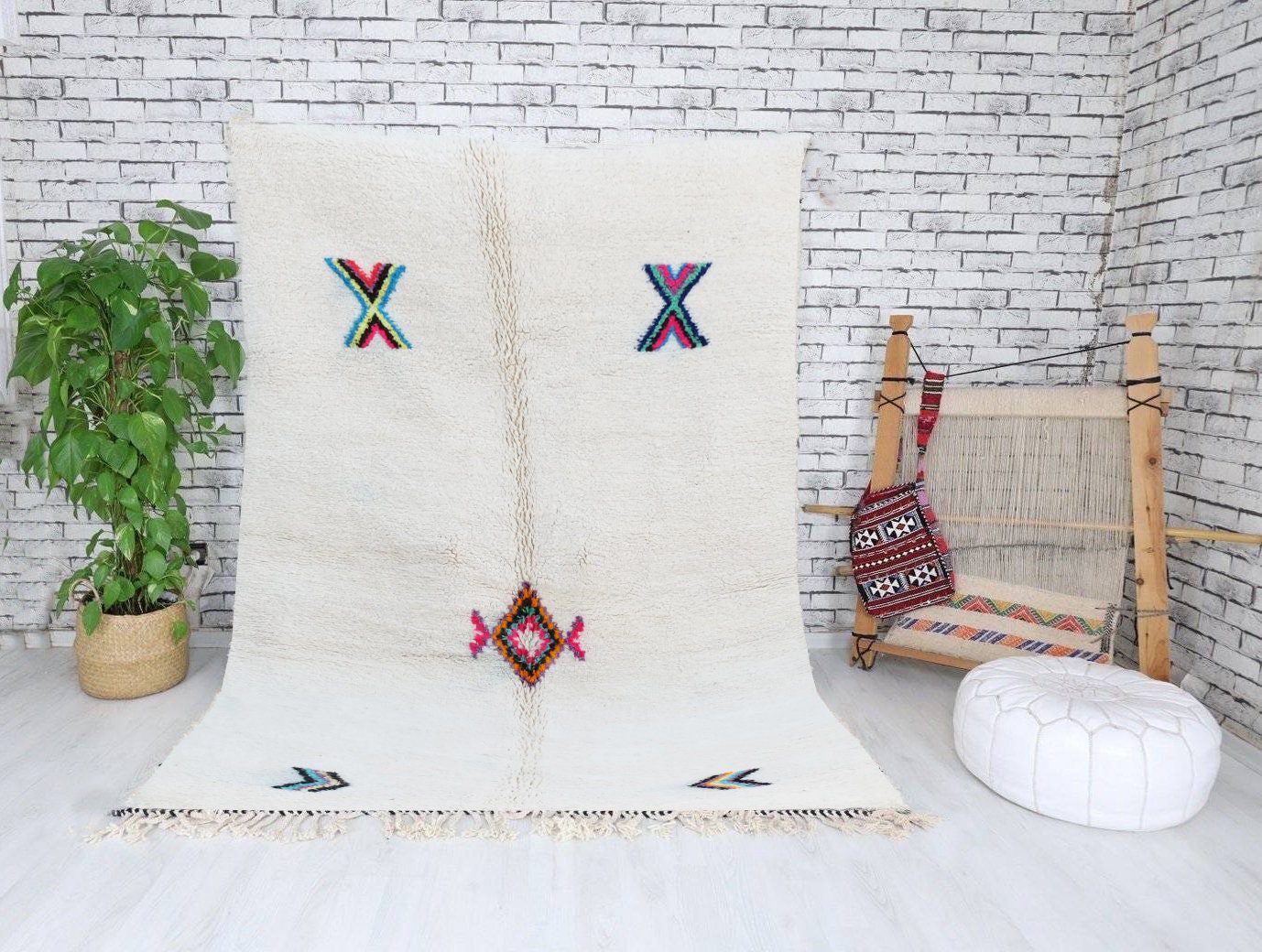 il_fullxfull.3537742748_1pp2.jpg Custom Moroccan rug | Berber carpet - Image 1