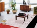 Moroccan Beni ourain rug 8x10  | Red Moroccan Rug - Image 2