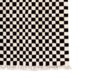 Handmade Berber rug - Checkered rug - Image 5