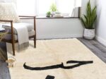 Custom Moroccan rugs handmade | Moroccan rugs 9x7 - Image 3